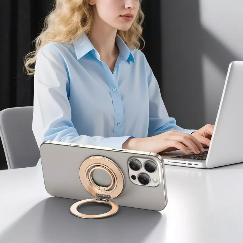 TECH-PROTECT MMR600 Magnetic MagSafe Phone Ring Satin Gold