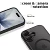 TECH-PROTECT MagPeak MagSafe Case für iPhone 17, Matt Schwarz