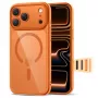 TECH-PROTECT MagPeak MagSafe Case für iPhone 17 Pro Max, Cosmic Orange/Clear
