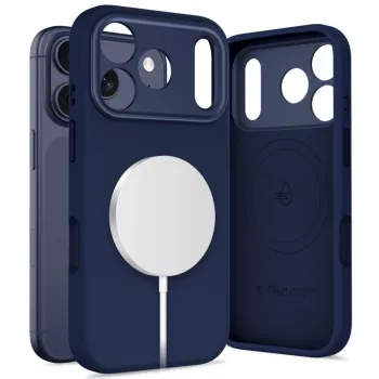 Tech-Protect Uniq MagSafe Case für Apple iPhone 17 Pro Max, Deep Blue