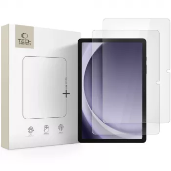 TECH-PROTECT Glass Fit+ 2-Pack Tempered Glass Screen Protector für Samsung Galaxy Tab A9+ / A11+ Plus 11.0 Zoll (SM-X210/X215/X216/X230/X235/X236) Clear