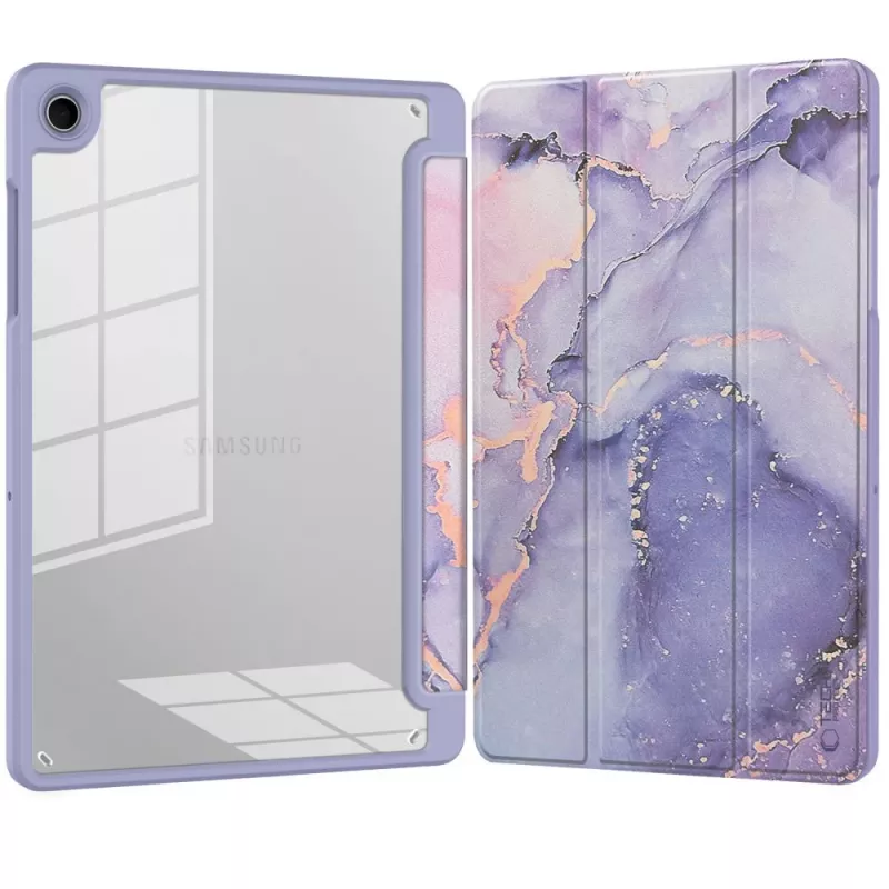 TECH-PROTECT SC PEN HYBRID GALAXY TAB A9 / A11 8.7 X110 / X115 / X133 / X135 VIOLET MARBLE