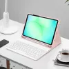 TECH-PROTECT SC Pen + Keyboard für Samsung Galaxy Tab A9 / A11 8.7 X110 / X115 / X133 / X135, Pink