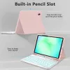 TECH-PROTECT SC Pen + Keyboard für Samsung Galaxy Tab A9 / A11 8.7 X110 / X115 / X133 / X135, Pink