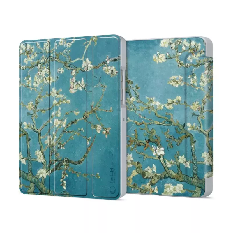 Tech-Protect Smart Case für Samsung Galaxy Tab A9+/A11+ - Sakura Kirschblütenmuster
