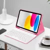 Tech-Protect SC Pen + Keyboard Case für iPad 10,9 Zoll (10. Generation, 2022) / 11 Zoll (2025) - Magenta