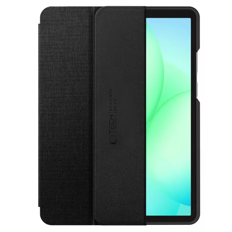 Tech-Protect SC Pen Canvas Folio Case für Samsung Galaxy Tab A9+/A11+ - Schwarz