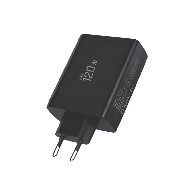 TECH-PROTECT NC120W-GAN 4-Port Network Charger PD 120W / QC3.0 Black