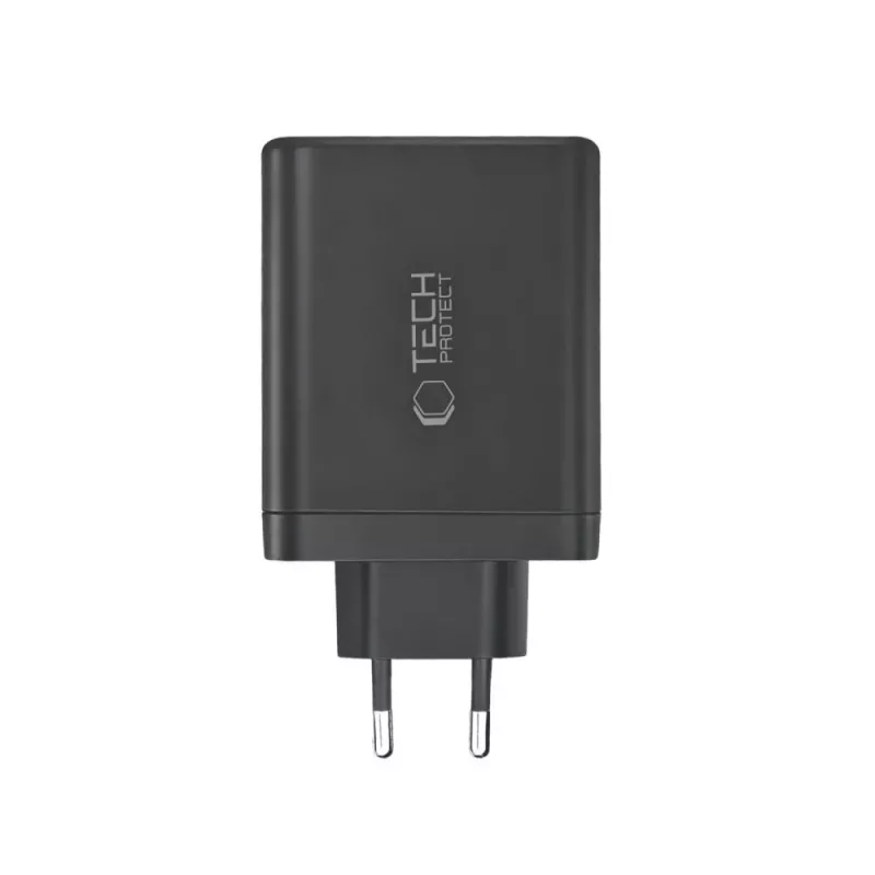 TECH-PROTECT NC120W-GAN 4-Port Network Charger PD 120W / QC3.0 Black