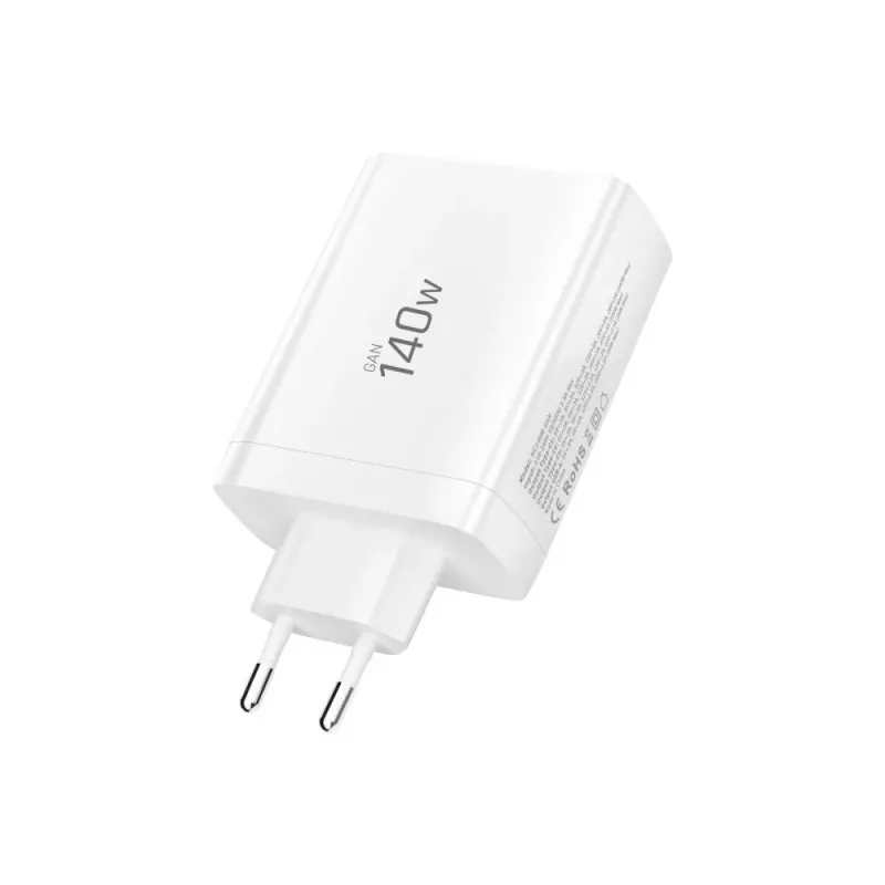 TECH-PROTECT NC140W-GAN 4-Port Netzwerkladegerät PD 140W / QC3.0 Weiß