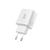 TECH-PROTECT NCA45W-GAN 2-Port Netzwerkladegerät PD 45W / QC3.0 Weiß