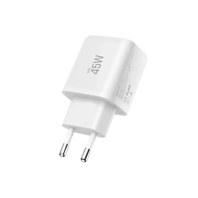 TECH-PROTECT NCA45W-GAN 2-Port Netzwerkladegerät PD 45W / QC3.0 Weiß