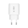 TECH-PROTECT NCA65W-GAN 2-Port Netzwerkladegerät PD 65W / QC3.0 Weiß