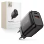 TECH-PROTECT NCA65W-GAN 2-Port Netzwerkladegerät PD 65W / QC3.0 Schwarz