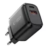 TECH-PROTECT NCA65W-GAN 2-Port Netzwerkladegerät PD 65W / QC3.0 Schwarz