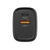 TECH-PROTECT NCA65W-GAN 2-Port Netzwerkladegerät PD 65W / QC3.0 Schwarz