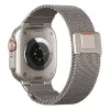 Tech-Protect Milano Vanguard für Apple Watch 8 / 9 / 10 / 11 / SE / Ultra (44 / 45 / 46 / 49 mm) Silber