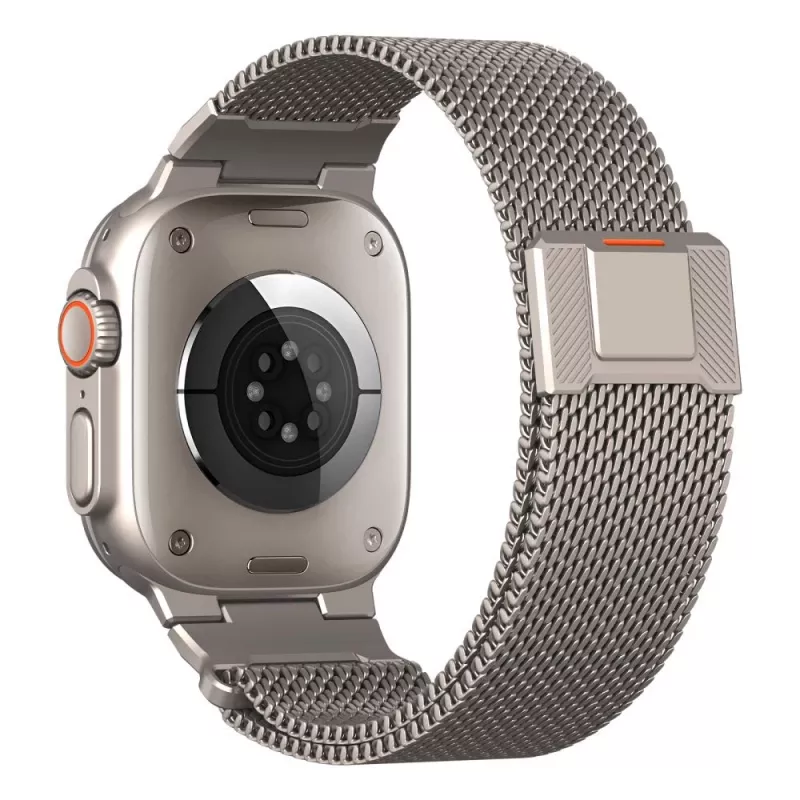 Tech-Protect Milano Vanguard für Apple Watch 8 / 9 / 10 / 11 / SE / Ultra (44 / 45 / 46 / 49 mm) Silber