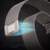 Tech-Protect Milano Vanguard für Apple Watch 8 / 9 / 10 / 11 / SE / Ultra (44 / 45 / 46 / 49 mm) Silber