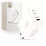 TECH-PROTECT NC240W-GAN 4-Port Network Charger PD 240W / QC3.0 White