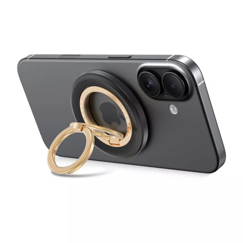 TECH-PROTECT MMR700 Lamano Magnetic MagSafe Phone Ring Schwarz/Gold