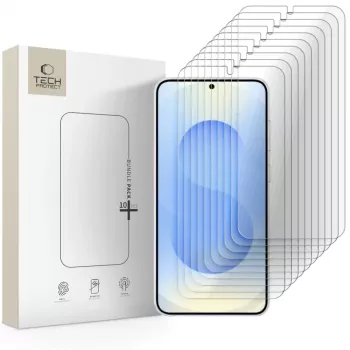 TECH-PROTECT Tempered Glass Screen Protector Bundle 10-Pack für Samsung Galaxy S26 Clear