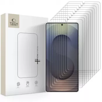 TECH-PROTECT Tempered Glass Screen Protector Bundle 10-Pack für Samsung Galaxy S26 Ultra Clear