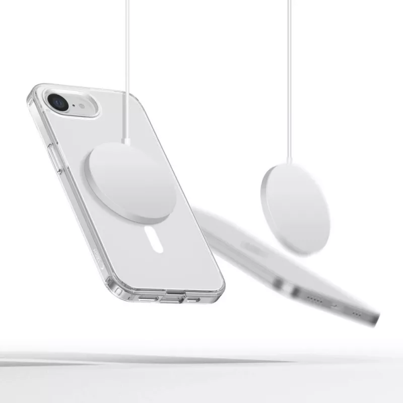 Tech-Protect Flexair Hybrid MagSafe Case für Apple iPhone 16E/17E, Transparent