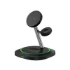 Tech-Protect QI15W-A46 3IN1 MagSafe Wireless Charging Station Black