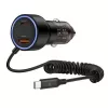TECH-PROTECT CC05 2-Port Car Charger PD 60W + Cable Black