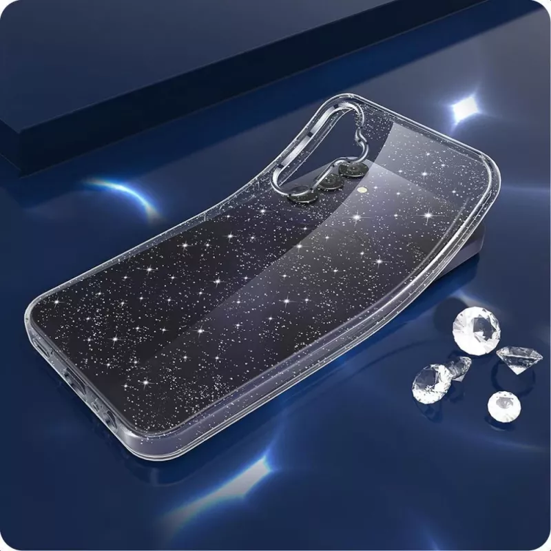 Tech-Protect Flexair Galaxy A56 5G Glitter Back Cover