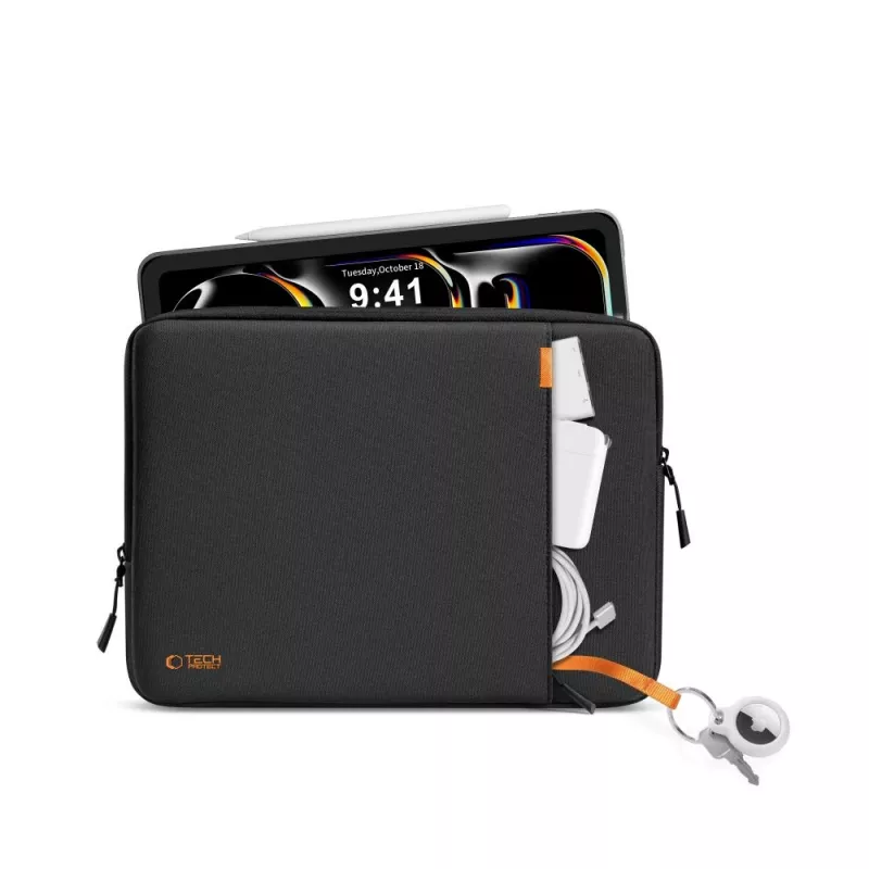 TECH-PROTECT DEFENDER Laptop & Tablet Sleeve 11-13 inch Black