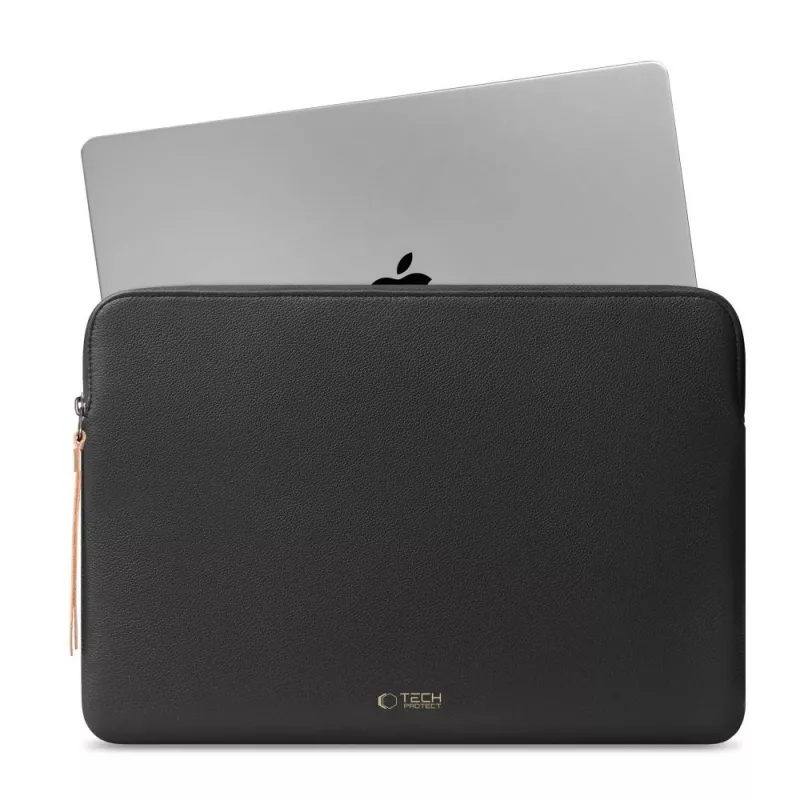 Tech-Protect Fleece Laptop Sleeve 13-14 inch Black
