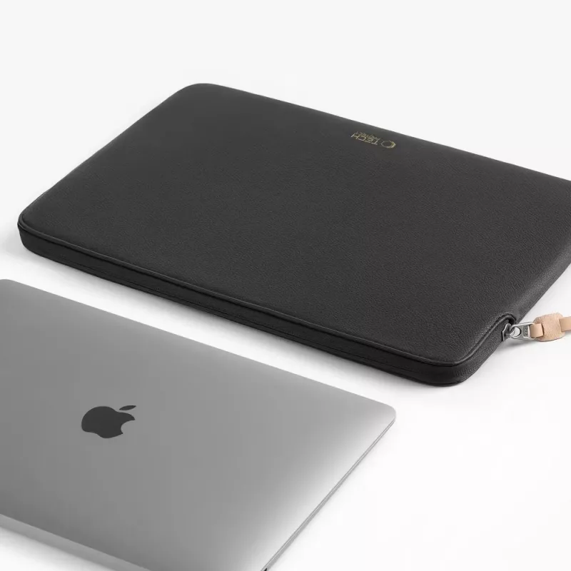 Tech-Protect Fleece Laptop Sleeve 13-14 inch Black
