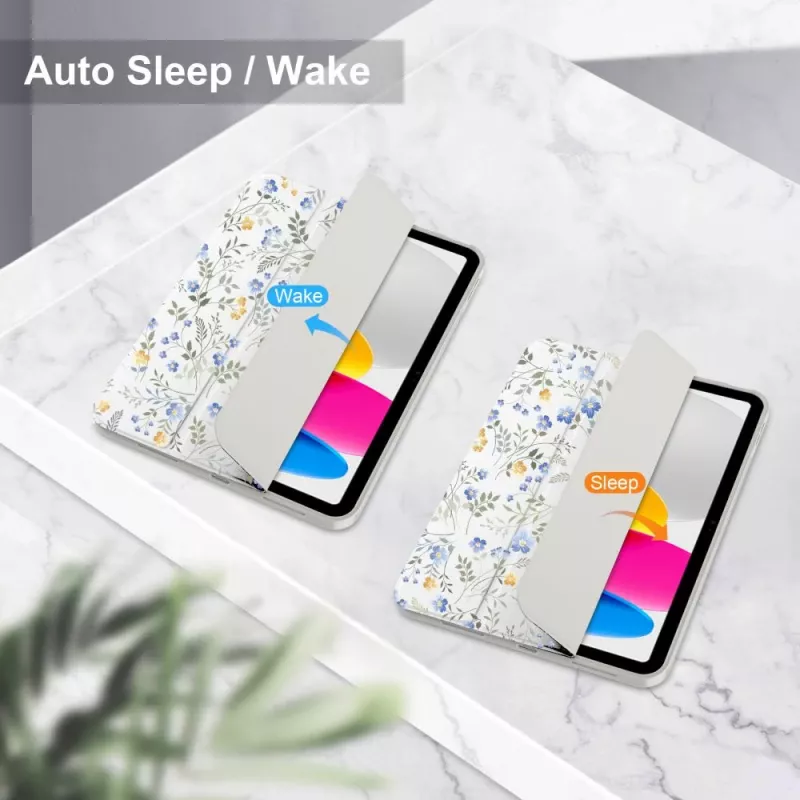Tech-Protect SC Pen Case für iPad 10.9 (10th Gen, 2022) / iPad 11 (2025), Floral