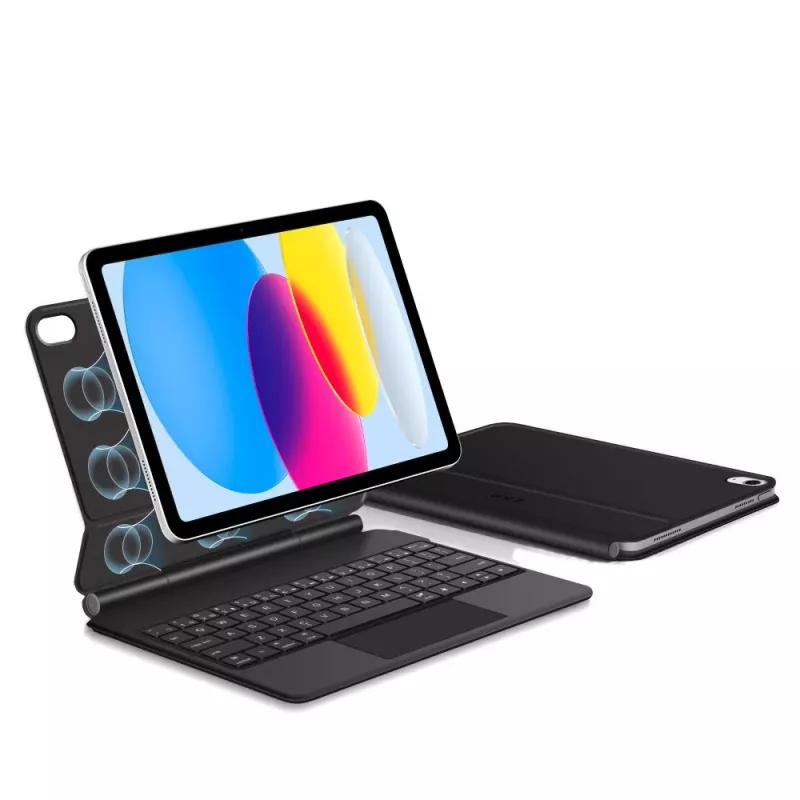 Tech-Protect SC Magnetic + KB für iPad 10,9 inch 10. Gen (2022) / 11 inch (2025) Schwarz