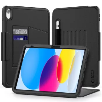 Tech-Protect SC Pen Armor Case für iPad 10,9 inch 10. Gen (2022) / iPad 11 inch 11. Gen (2025) - Schwarz