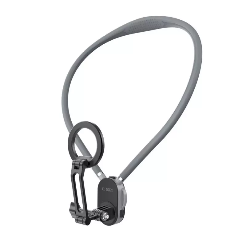 TECH-PROTECT AC200 Magnetic MagSafe & GoPro & DJI Neck Holder Crayon Grey