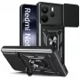 Tech-Protect Camshield Pro Case für Xiaomi Redmi Note 14 4G, Matt Schwarz