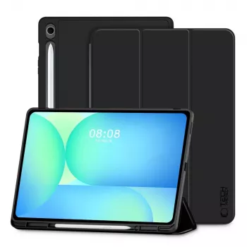 Tech-Protect SC Stifttasche für Samsung Galaxy Tab S10 FE+ 13.1 X620 / X626B, Schwarz