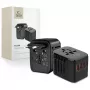 TECH-PROTECT TA200 Travel Adapter EU / UK / US / AU Black