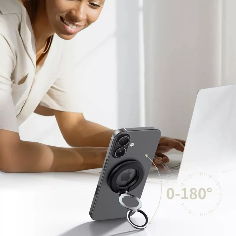TECH-PROTECT MMR500 Magnetic MagSafe Phone Ring Black