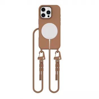 Tech-Protect Magnecklage MagSafe Hülle für iPhone 16 Pro Max Braun