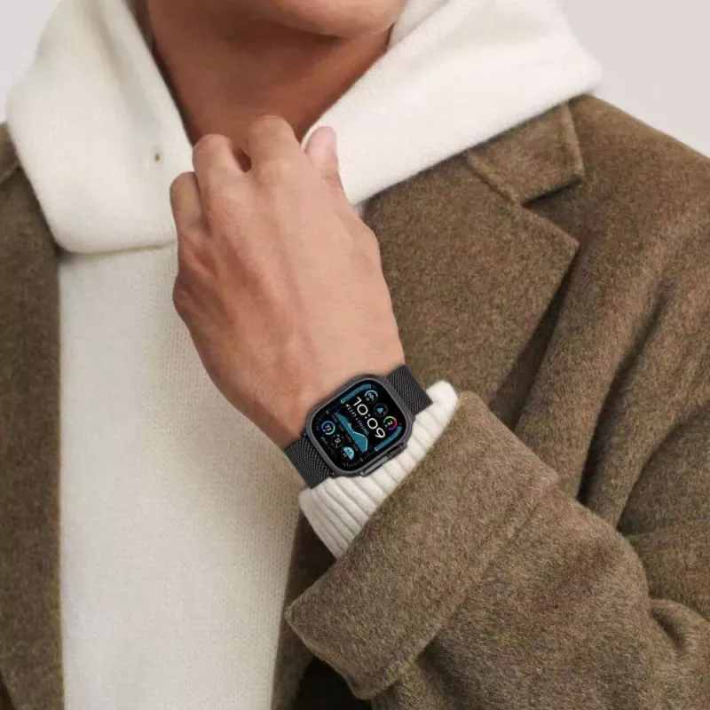 TECH-PROTECT Milano Apple Watch 8 / 9 / 10 / 11 / SE / Ultra (44 / 45 / 46 / 49 mm) Titan-Linkarmband