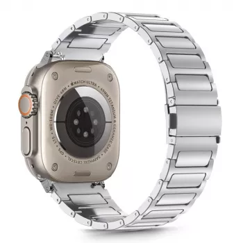TECH-PROTECT STAINLESS CLASSIC APPLE WATCH 8 / 9 / 10 / 11 / SE / ULTRA (44 / 45 / 46 / 49 MM) SILBER