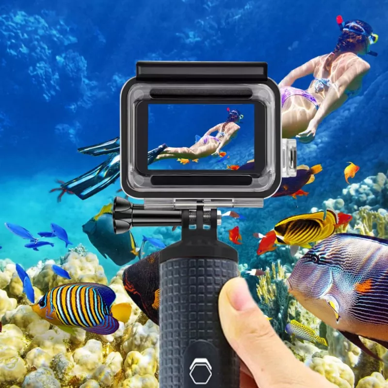 TECH-PROTECT GA200 Waterproof Case für GoPro Hero 5 / 6 / 7 Clear