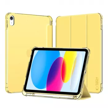 Tech-Protect SmartCase Pen Hybrid für iPad 10,9 Zoll (10. Generation, 2022) / 11 Zoll (11. Generation, 2025) - Gelb