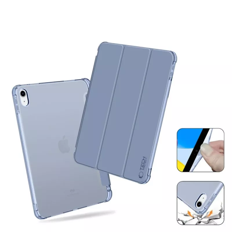 Tech-Protect SmartCase Pen Hybrid für iPad 10,9 Zoll 10. Generation (2022) / 11 Zoll (2025) Blau