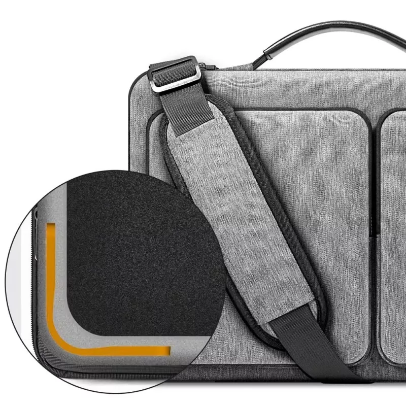 Tech-Protect Defender Bag Laptop 13-14 Grau