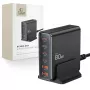 Tech-Protect DC80W-GAN 6-PORT GaN 80W USB-C Charger Black